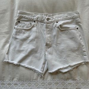 Agolde Parker Long White